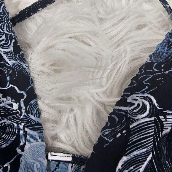 Lululemon X Malia Manuel Will The Wave Bikini Top In Eternal Wave Starlight Blk - Picture 6 of 10